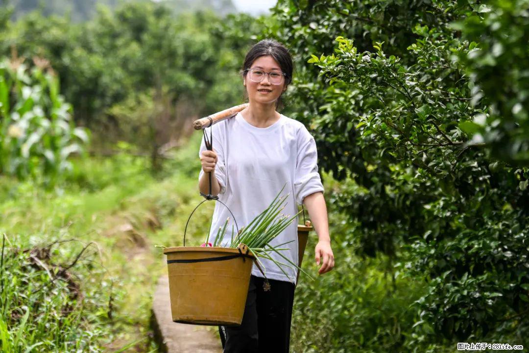全网追的“扁担女孩”，找了一份暑假工，时薪12元 - 阳江生活资讯 - 阳江28生活网 yj.28life.com
